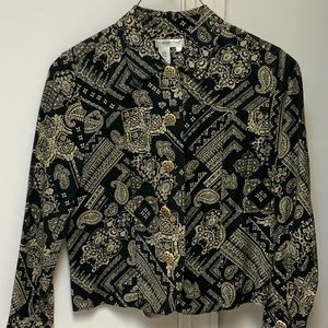 Coldwater Creek Jean Style Jacket Sz L